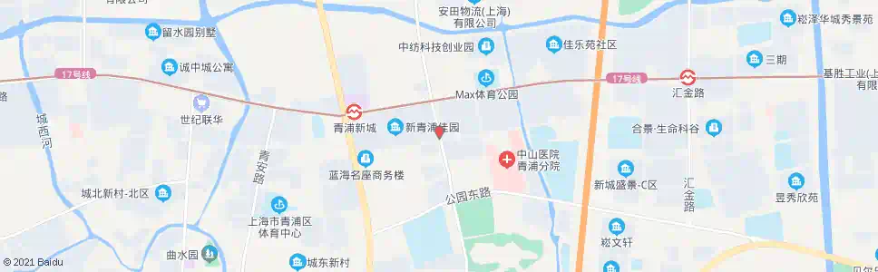 上海华青路华科路_公交站地图_上海公交_妙搜公交查询2024