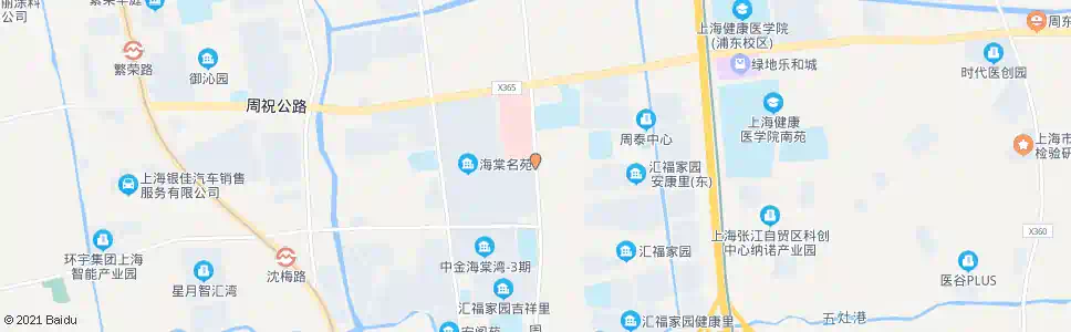 上海周园路瑞建路_公交站地图_上海公交_妙搜公交查询2024