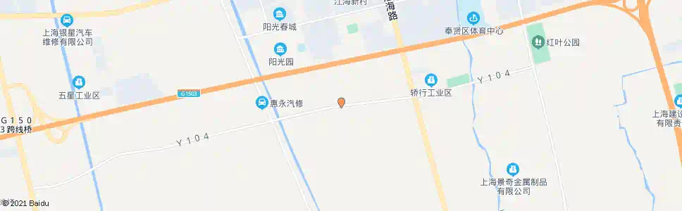 上海南庄路通阳路_公交站地图_上海公交_妙搜公交查询2024