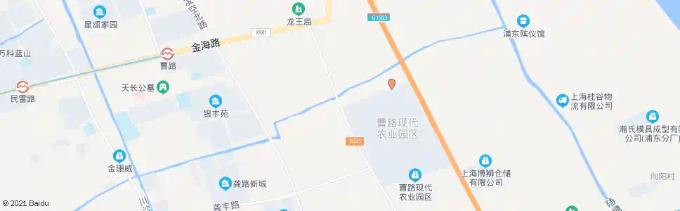 上海东川公路龚路公路_公交站地图_上海公交_妙搜公交查询2024