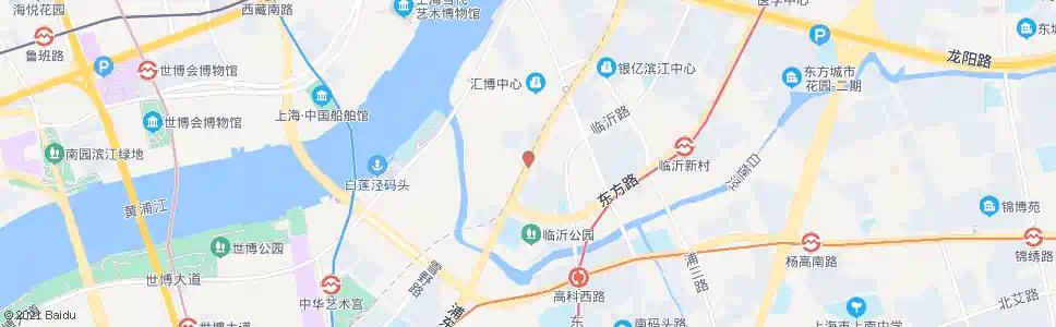 上海浦东南路华丰路_公交站地图_上海公交_妙搜公交查询2024