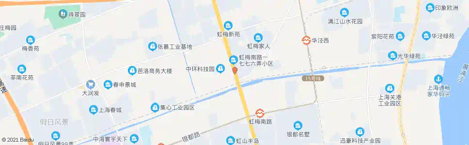 上海虹梅南路老沪闵路_公交站地图_上海公交_妙搜公交查询2024