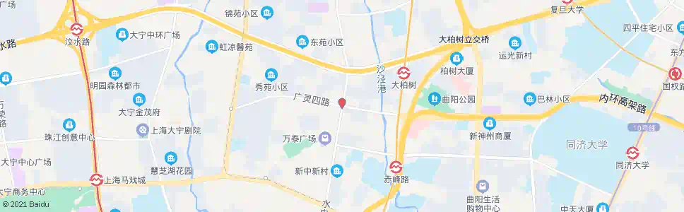 上海水电路广灵四路_公交站地图_上海公交_妙搜公交查询2024