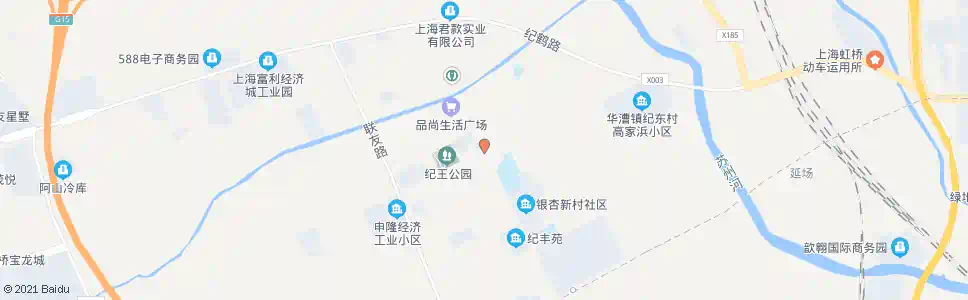 上海纪高路纪翟路(纪王)_公交站地图_上海公交_妙搜公交查询2024