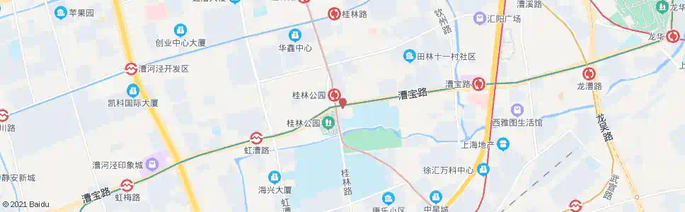 上海漕宝路桂林路_公交站地图_上海公交_妙搜公交查询2024