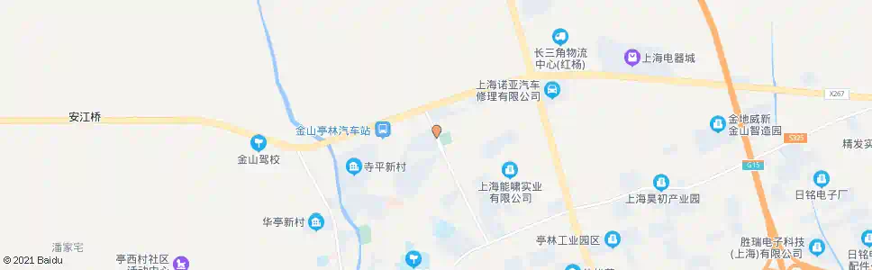 上海亭升路_公交站地图_上海公交_妙搜公交查询2024