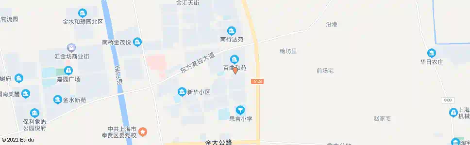 上海贤百路文明东街_公交站地图_上海公交_妙搜公交查询2024