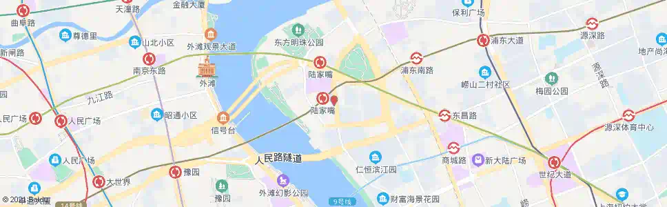 上海花园石桥路银城中路_公交站地图_上海公交_妙搜公交查询2024