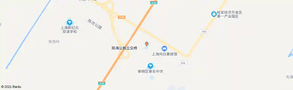 上海陈家镇小学_公交站地图_上海公交_妙搜公交查询2024