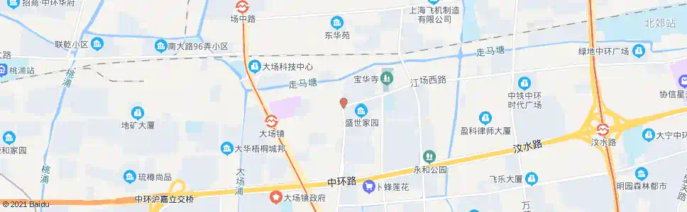 上海江场西路沪太支路_公交站地图_上海公交_妙搜公交查询2024