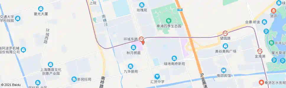 上海环城东路团南公路_公交站地图_上海公交_妙搜公交查询2024