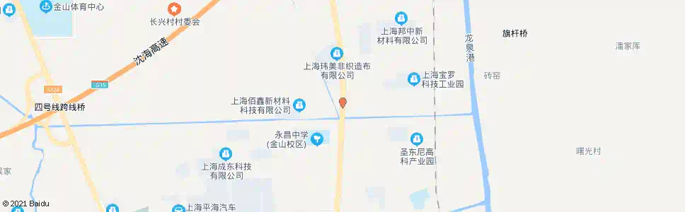 上海亭卫公路山富路_公交站地图_上海公交_妙搜公交查询2024