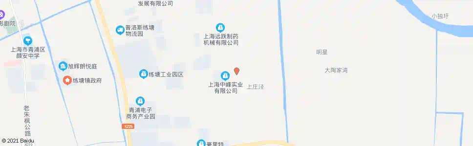 上海蒸庄路章练塘路_公交站地图_上海公交_妙搜公交查询2024