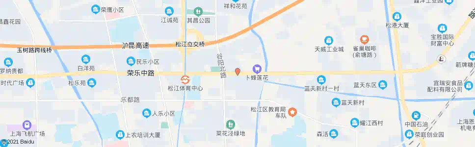 上海谷阳北路荣乐路_公交站地图_上海公交_妙搜公交查询2024