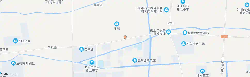 上海下盐路南团路(永安村)_公交站地图_上海公交_妙搜公交查询2024