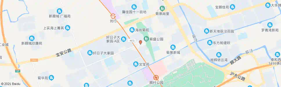 上海菊太路菊盛路_公交站地图_上海公交_妙搜公交查询2024