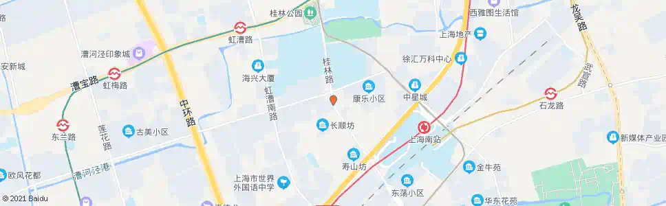 上海桂林路桂林东街_公交站地图_上海公交_妙搜公交查询2024