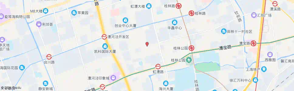 上海桂箐路田林路_公交站地图_上海公交_妙搜公交查询2024