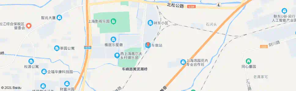 上海车墩站_公交站地图_上海公交_妙搜公交查询2024