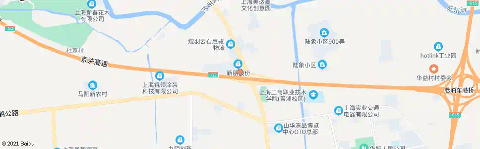 上海其昌路嘉松公路_公交站地图_上海公交_妙搜公交查询2024