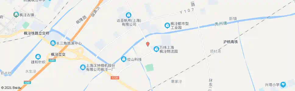 上海枫冠路_公交站地图_上海公交_妙搜公交查询2024