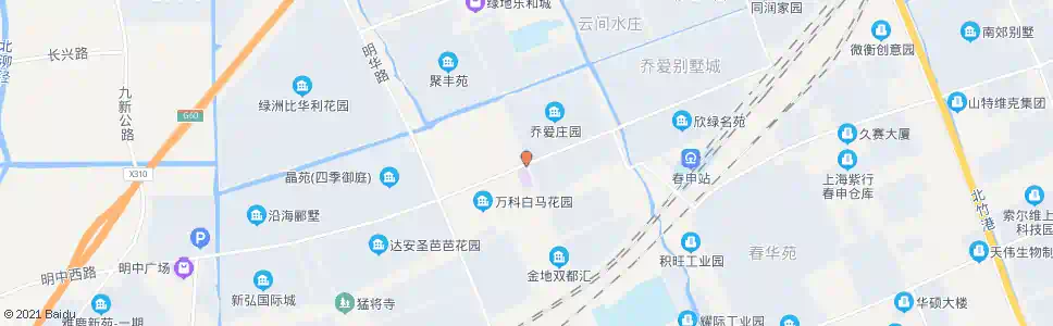 上海明中路明兴路_公交站地图_上海公交_妙搜公交查询2024