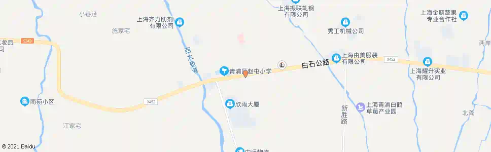 上海白石公路梅桥_公交站地图_上海公交_妙搜公交查询2024