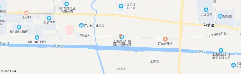 上海召泰路闸航路_公交站地图_上海公交_妙搜公交查询2024