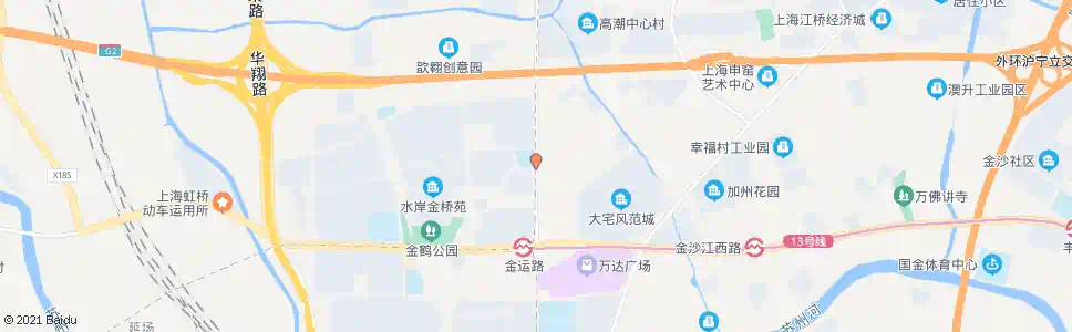 上海金运路鹤霞路_公交站地图_上海公交_妙搜公交查询2024