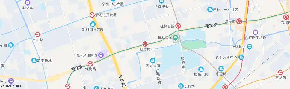 上海漕宝路虹漕路_公交站地图_上海公交_妙搜公交查询2024