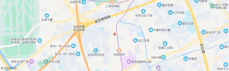 上海红松路虹井路_公交站地图_上海公交_妙搜公交查询2024