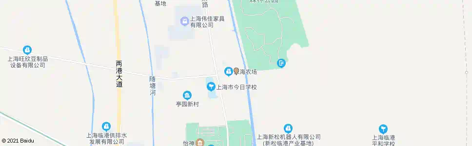 上海东海农场_公交站地图_上海公交_妙搜公交查询2024