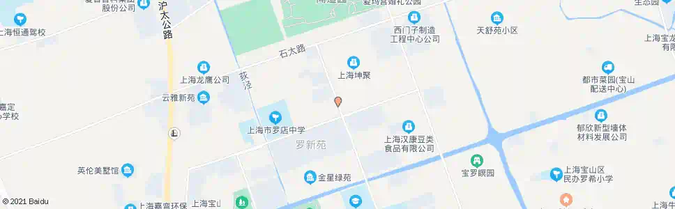 上海抚远路罗新路_公交站地图_上海公交_妙搜公交查询2024