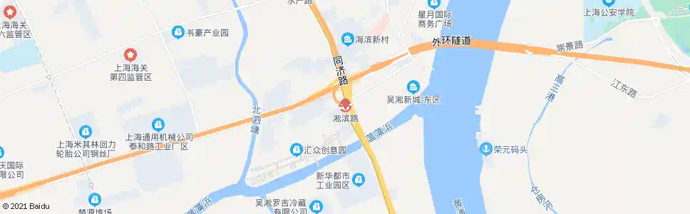 上海淞滨路淞滨支路_公交站地图_上海公交_妙搜公交查询2024