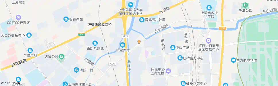 上海天山西路申长路(招呼站)_公交站地图_上海公交_妙搜公交查询2024