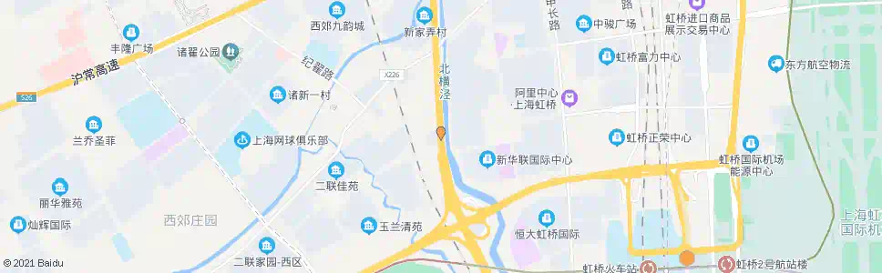 上海华翔路兴虹路_公交站地图_上海公交_妙搜公交查询2024