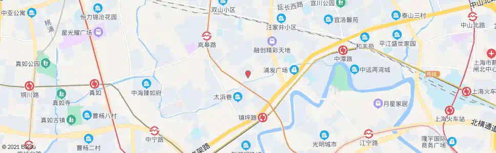 上海镇坪路石泉路_公交站地图_上海公交_妙搜公交查询2024