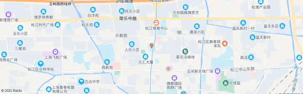 上海松江六中_公交站地图_上海公交_妙搜公交查询2024