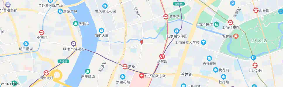 上海峨山路南泉路_公交站地图_上海公交_妙搜公交查询2024