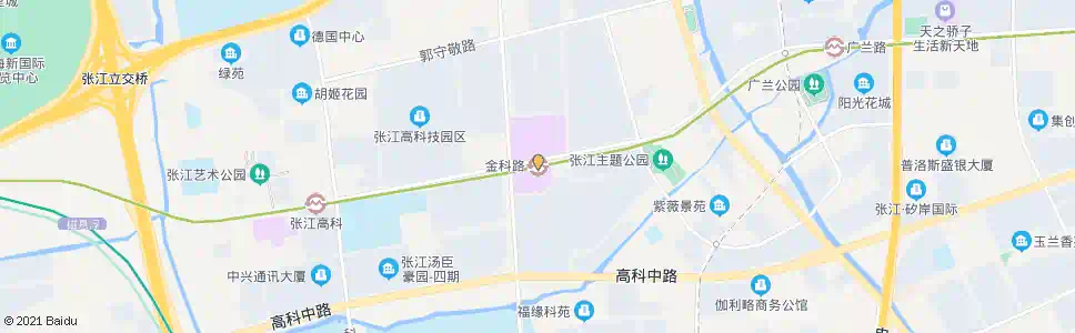 上海龙东大道金科路_公交站地图_上海公交_妙搜公交查询2024