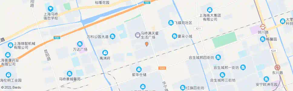 上海银春家园_公交站地图_上海公交_妙搜公交查询2024