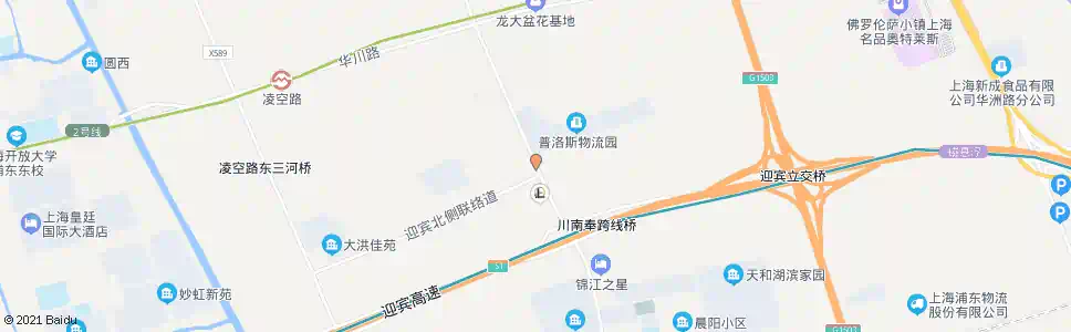 上海川南奉公路营前路_公交站地图_上海公交_妙搜公交查询2024