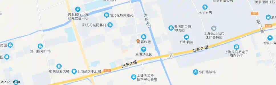 上海龙东大道川沙路_公交站地图_上海公交_妙搜公交查询2024