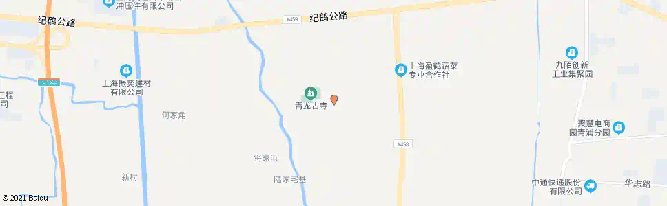 上海青龙公路青龙寺_公交站地图_上海公交_妙搜公交查询2024