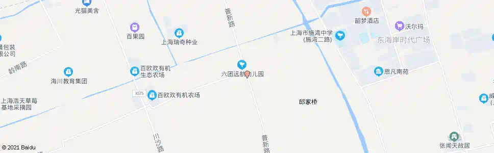 上海普新路(储店)_公交站地图_上海公交_妙搜公交查询2024