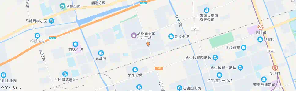 上海银春路华宁路_公交站地图_上海公交_妙搜公交查询2024