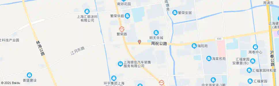 上海周东南路周祝公路(临时站)_公交站地图_上海公交_妙搜公交查询2024