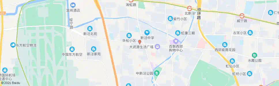 上海仙霞西路淞虹路_公交站地图_上海公交_妙搜公交查询2024