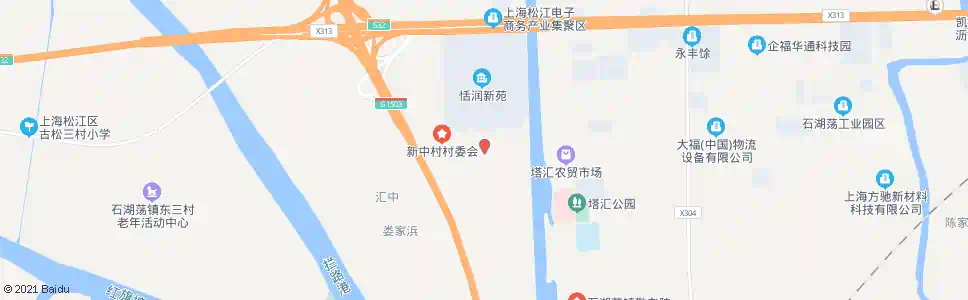 上海陶家村_公交站地图_上海公交_妙搜公交查询2024