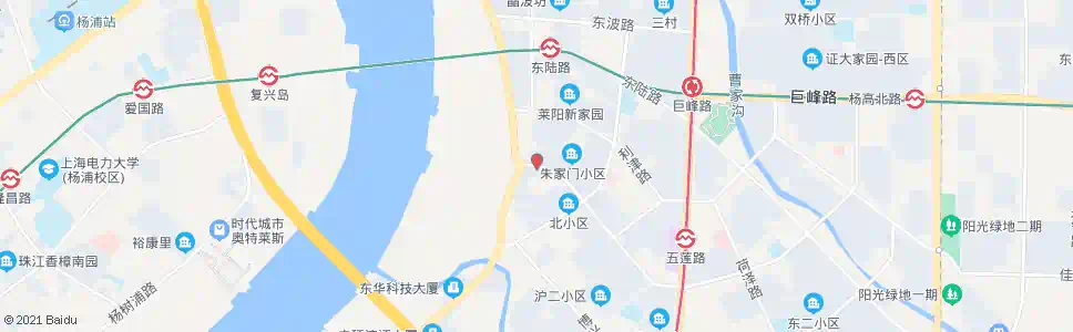 上海五莲路浦东大道_公交站地图_上海公交_妙搜公交查询2024